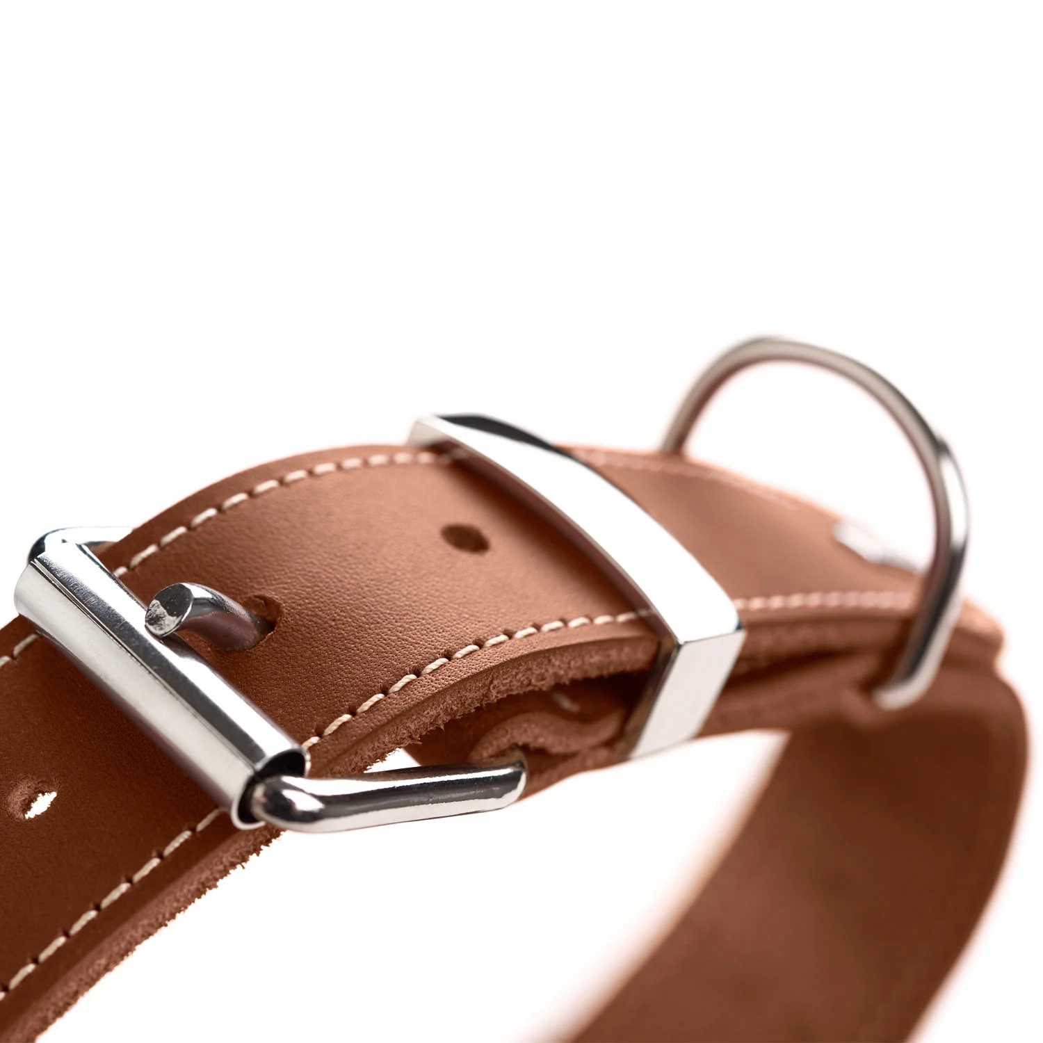 Hunter Aalborg Special Hundehalsbånd 40 Cognac - 28-34 cm
